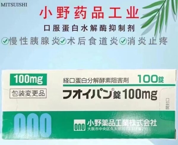 胰腺炎フオイパン錠 100mg*100粒