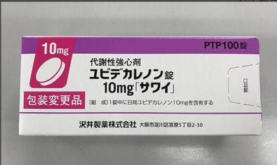 辅酶Q10ユビデカレノン錠 10mg*100粒