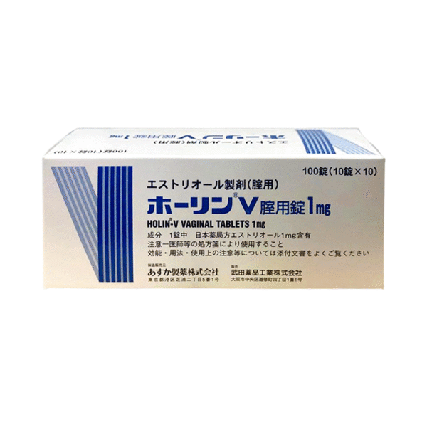 武田妇科ホーリンＶ 1mg*100粒
