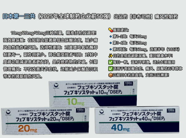 第一三共フェブキソスタット錠 20mg*100粒
