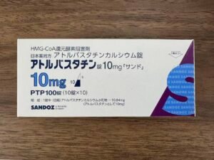 高胆固醇血症アトルバスタチン錠 10mg*100粒